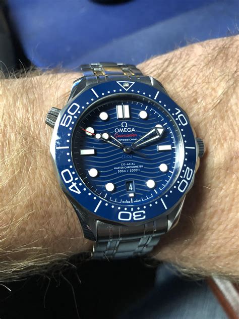 omega seamaster diver 300m blue dial|omega seamaster 300m for sale.